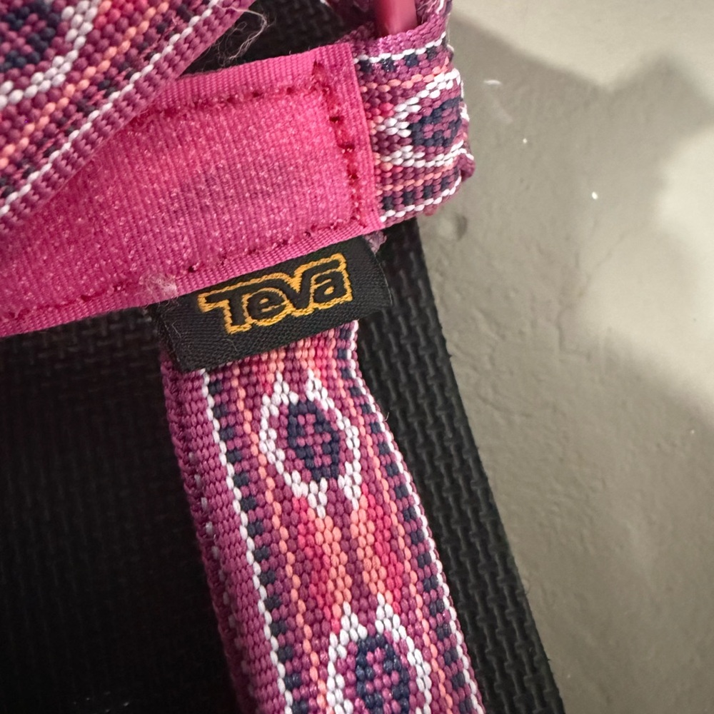 Teva Pink Patterned Sandals - Picture 2 of 4